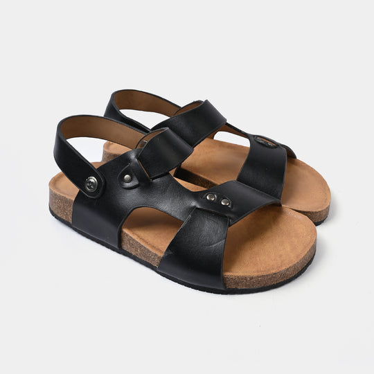 Boys Teen Sandal PD-04-BLACK
