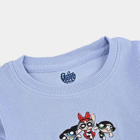 Infant Girls Rib T-Shirt H/S Character