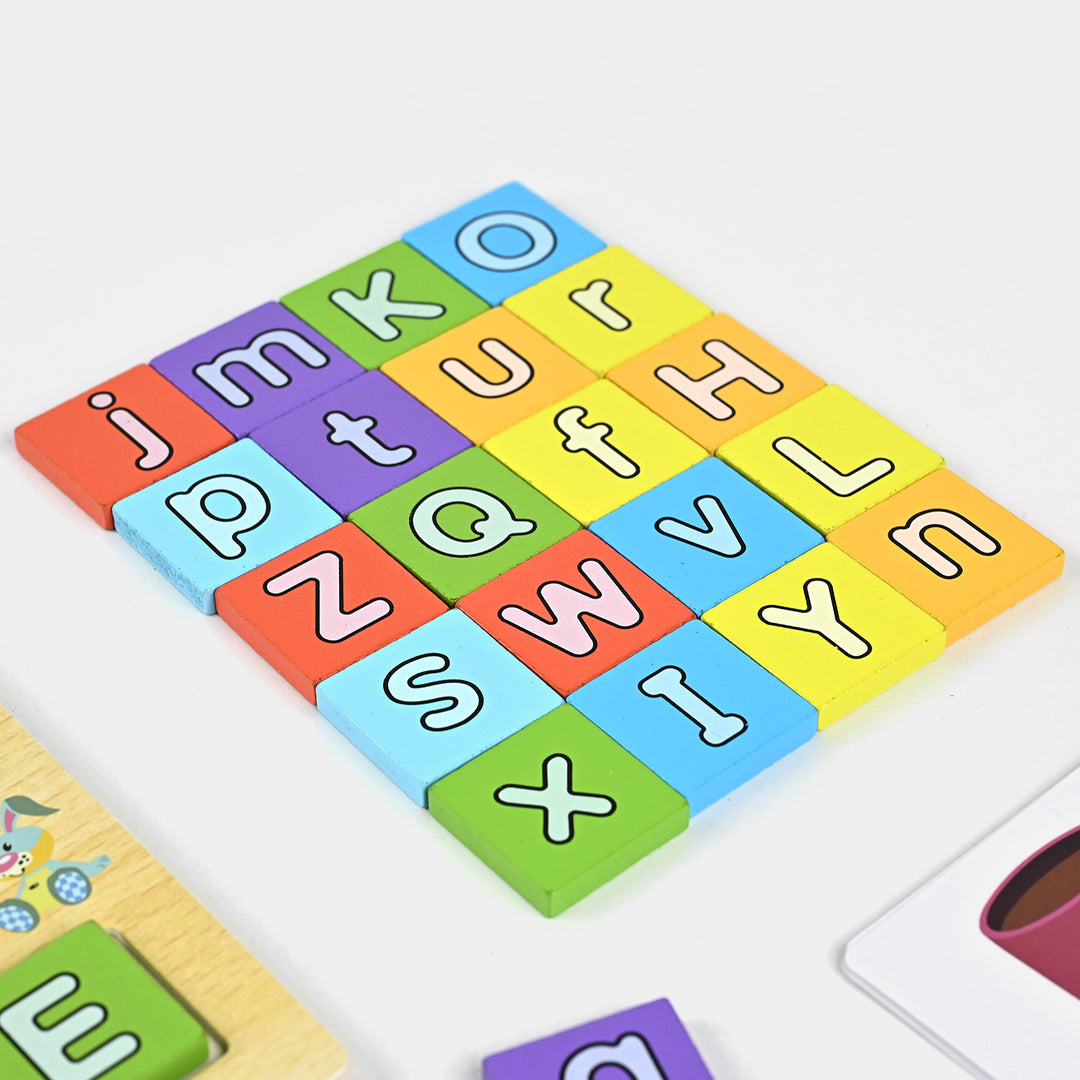 Two In One Letter Matching Educational Game