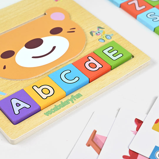 Two In One Letter Matching Educational Game