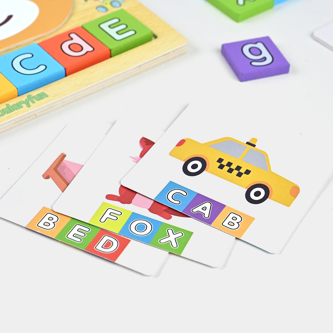 Two In One Letter Matching Educational Game