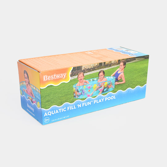 Bestway Aquatic Fill 'n Fun Play Pool for Kids (48x10)
