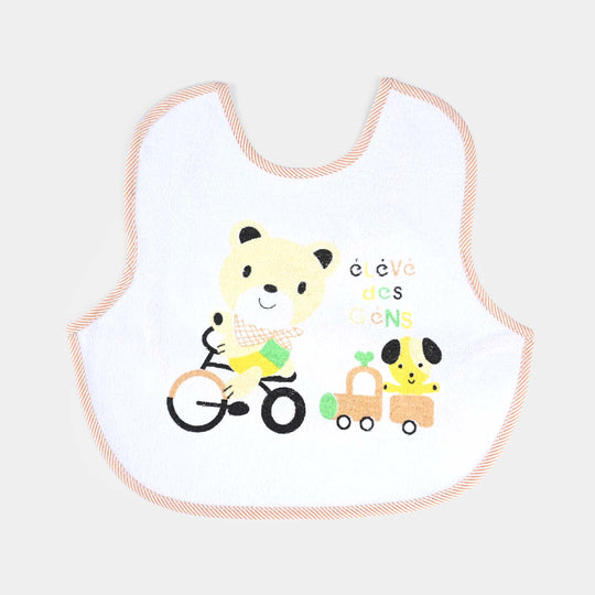 Baby Terry Bib Pack Of 2 Large | 18M+