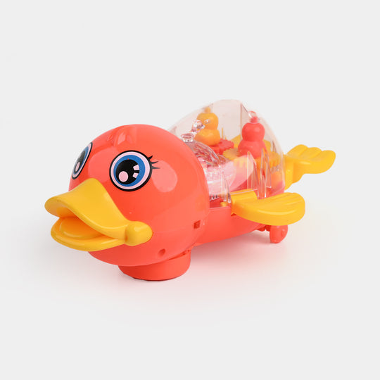 Gear Duck With Light & Music For Kids