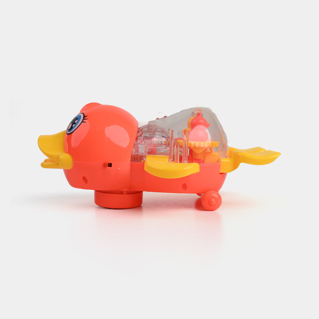 Gear Duck With Light & Music For Kids