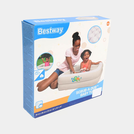 Bestway Double-Ring Inflatable Baby Bath Tub (51116)