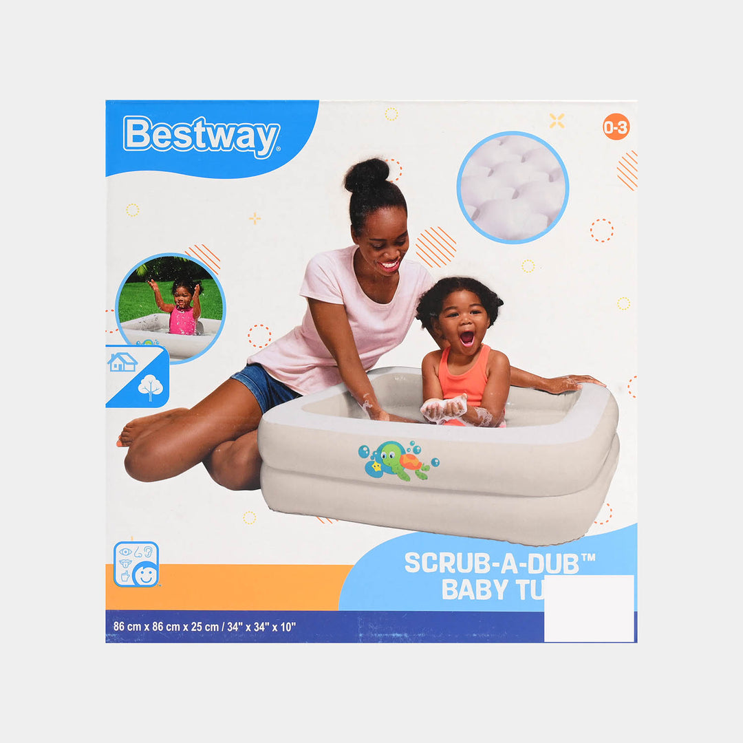 Bestway Double-Ring Inflatable Baby Bath Tub (51116)