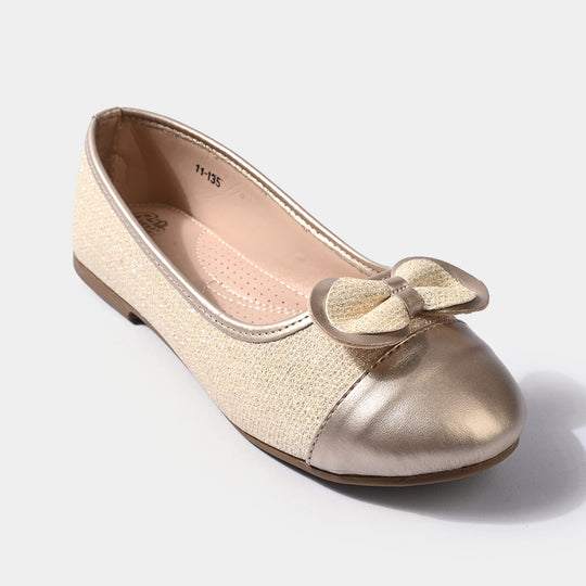 Girls Pumps 11-135-GOLDEN