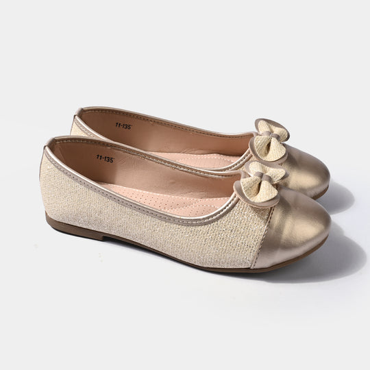 Girls Pumps 11-135-GOLDEN