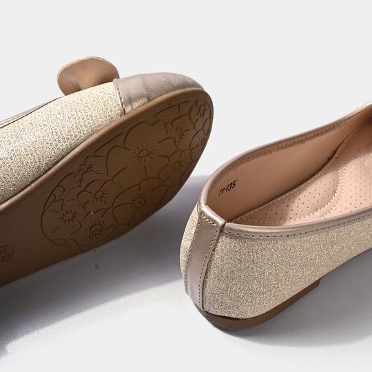Girls Pumps 11-135-GOLDEN