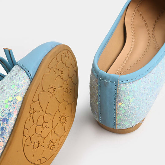 Girls Pumps ZP-012-Sky Blue