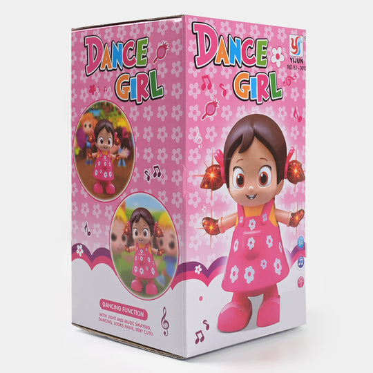 Dancing Doll With Music Light For Girls