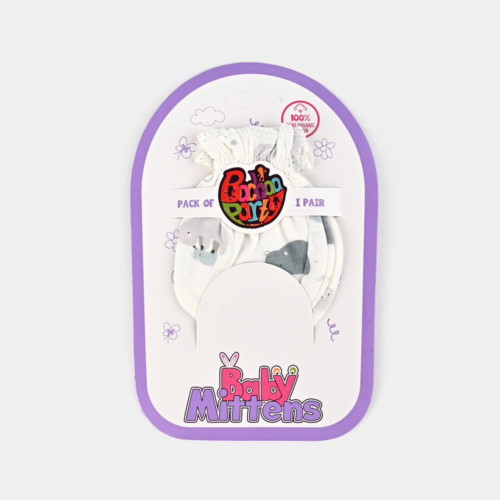 Baby Gentle Mittens Pair | 0M+