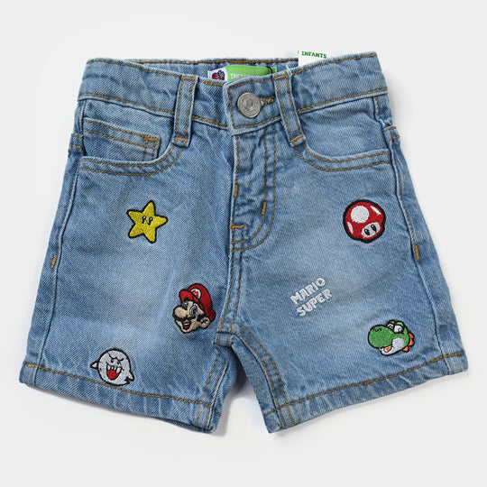 Infant Boys Denim rigid Short -LT.Blue