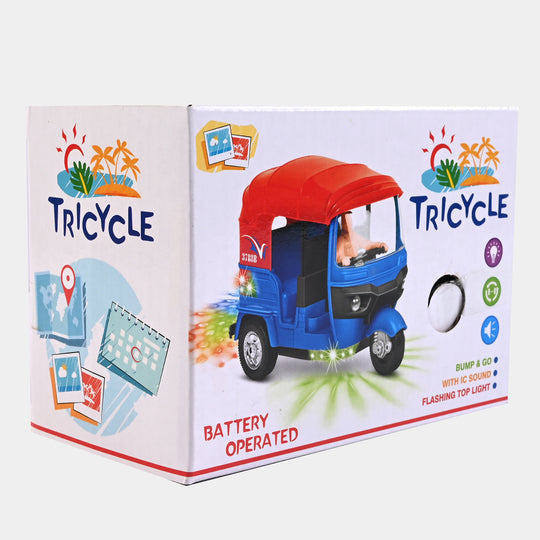 Tricycle Music & light 360 Rotate Toy For Kids