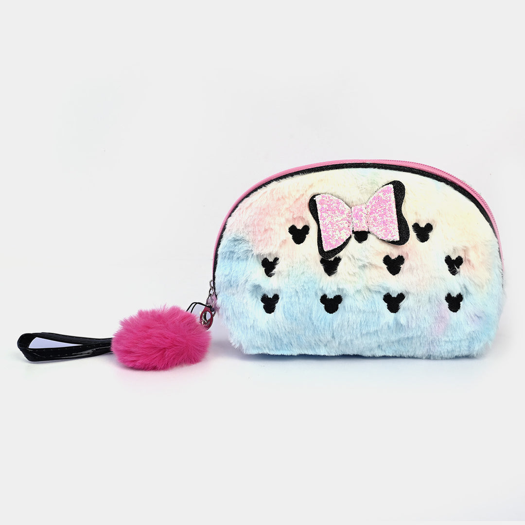 Cute Fur Pouch For Girls