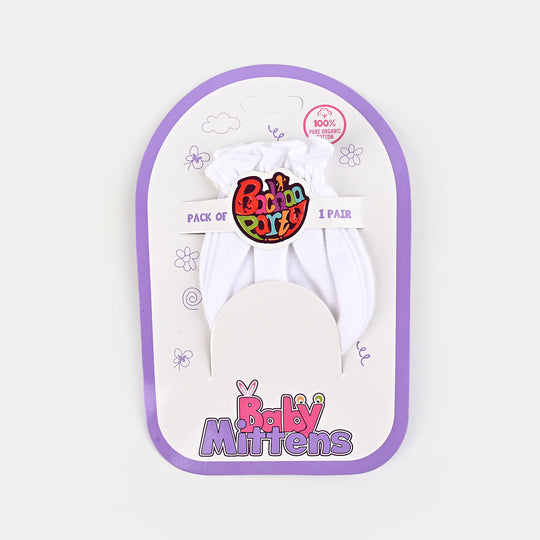 Baby Gentle Mittens Pair | 0M+