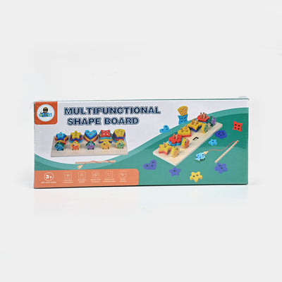 Multifunctional Shape Board Educational Toy For Kids