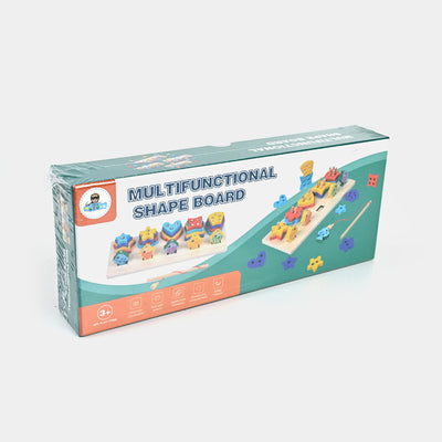 Multifunctional Shape Board Educational Toy For Kids