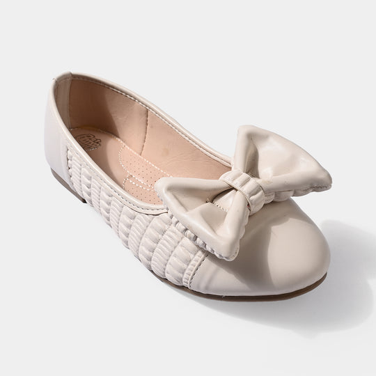 Girls Pumps 11-134-BEIGE