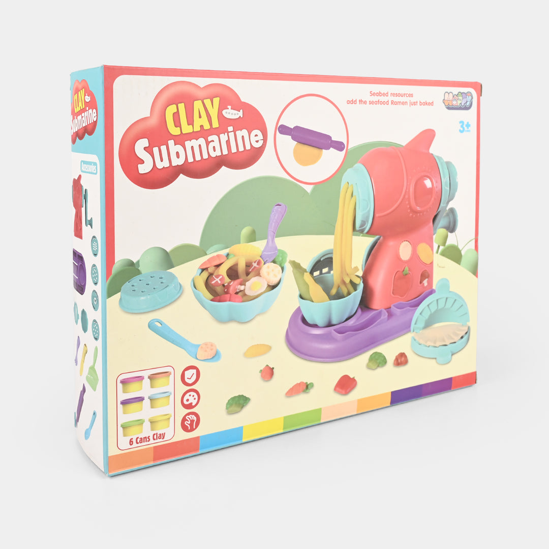 Clay Submarine Dough Play Set for Kids