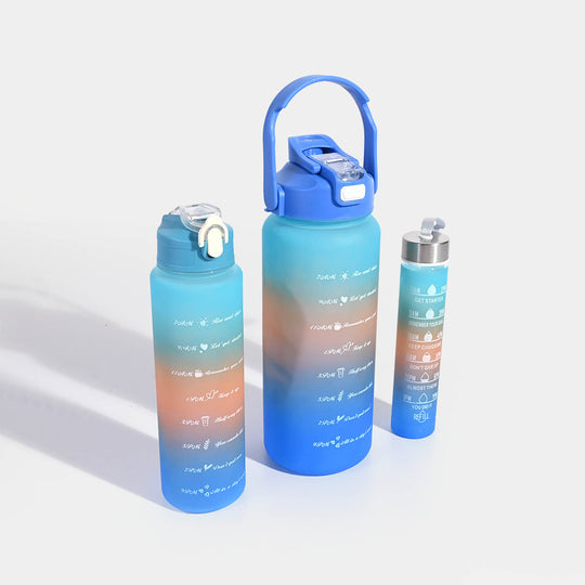Plastic Water Bottle 3Pcs Set