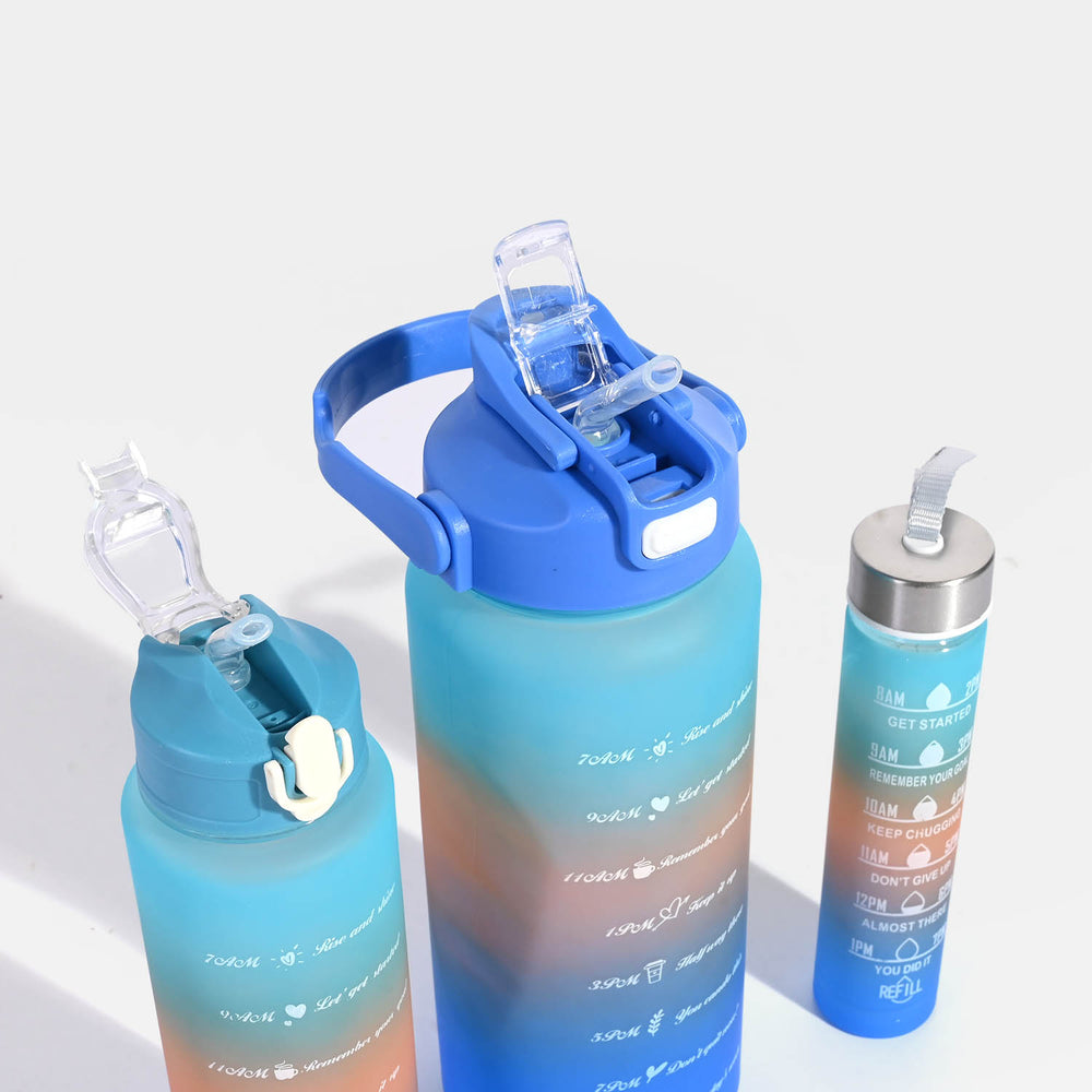 Plastic Water Bottle 3Pcs Set