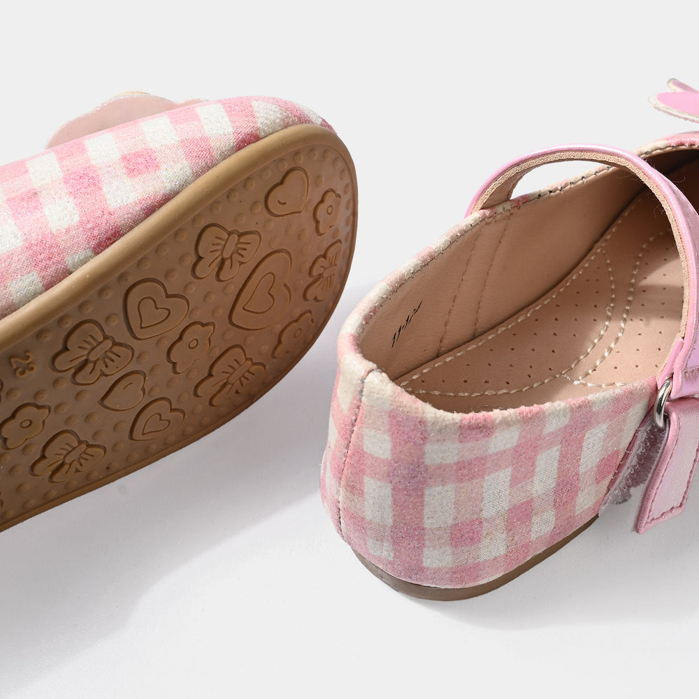 Girls Pumps 11-124-PINK