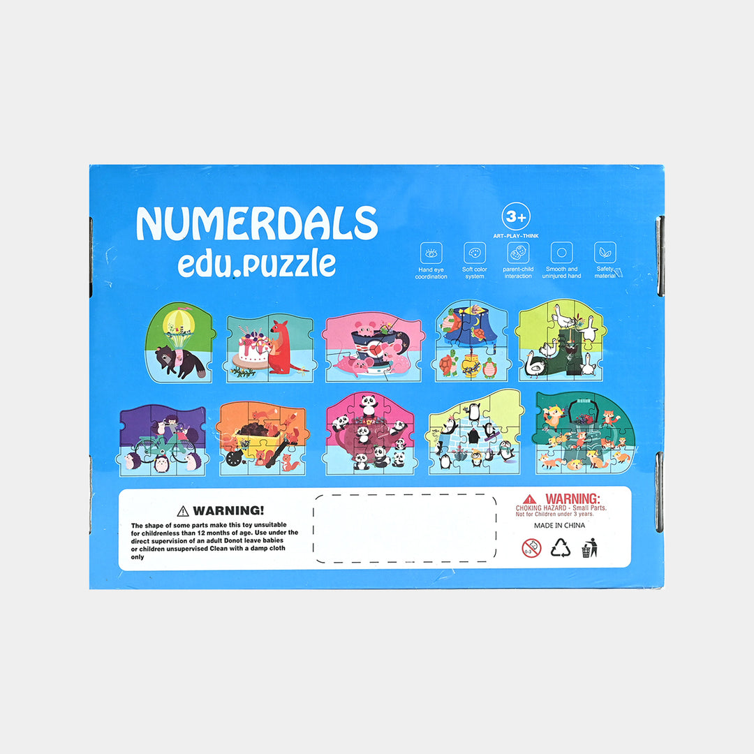 Educational Numbers Puzzle Game For Kids