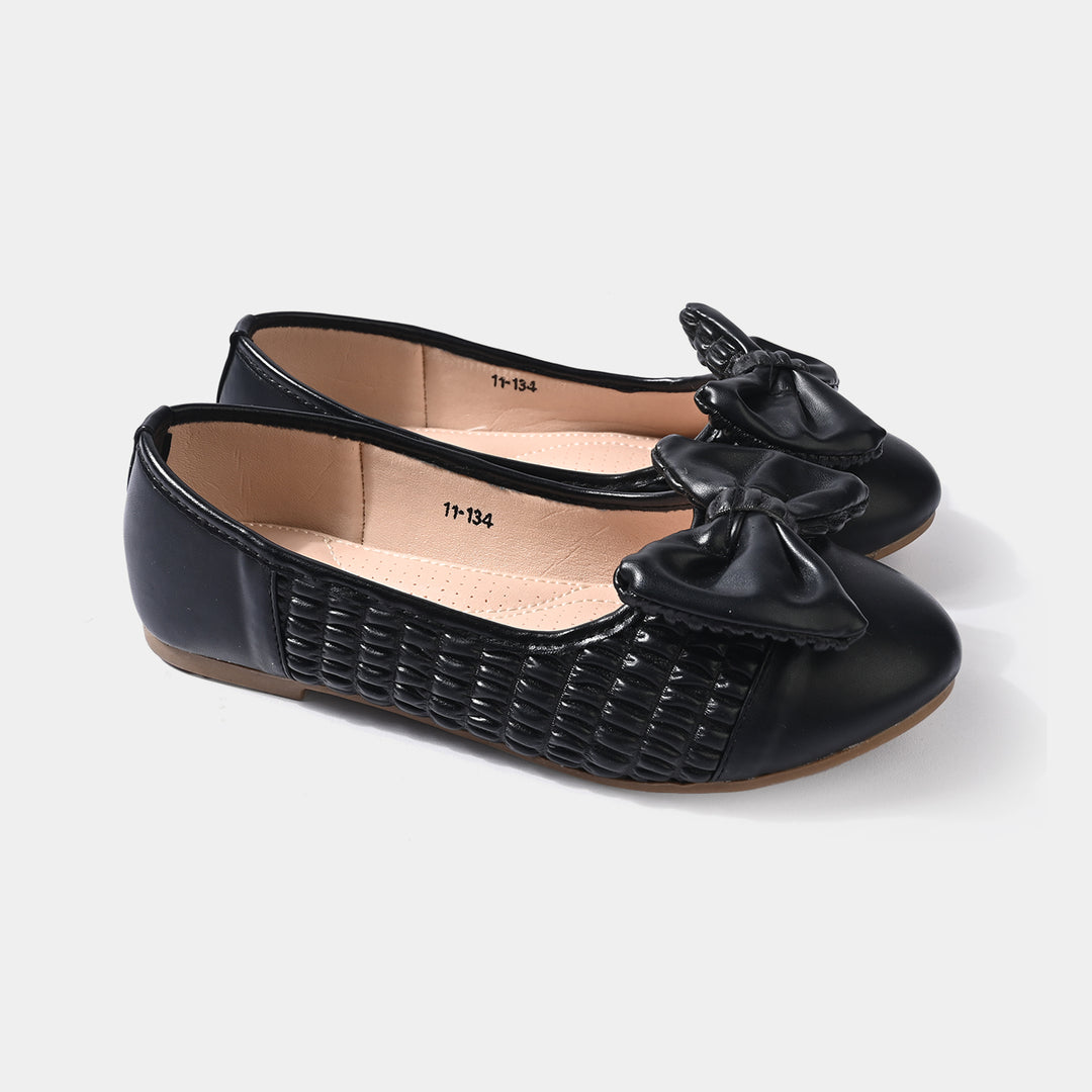 Girls Pumps 11-134-BLACK