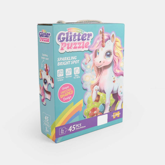 Character Glitter Puzzle 45Pcs