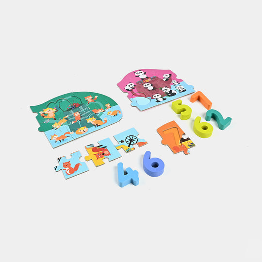 Educational Numbers Puzzle Game For Kids