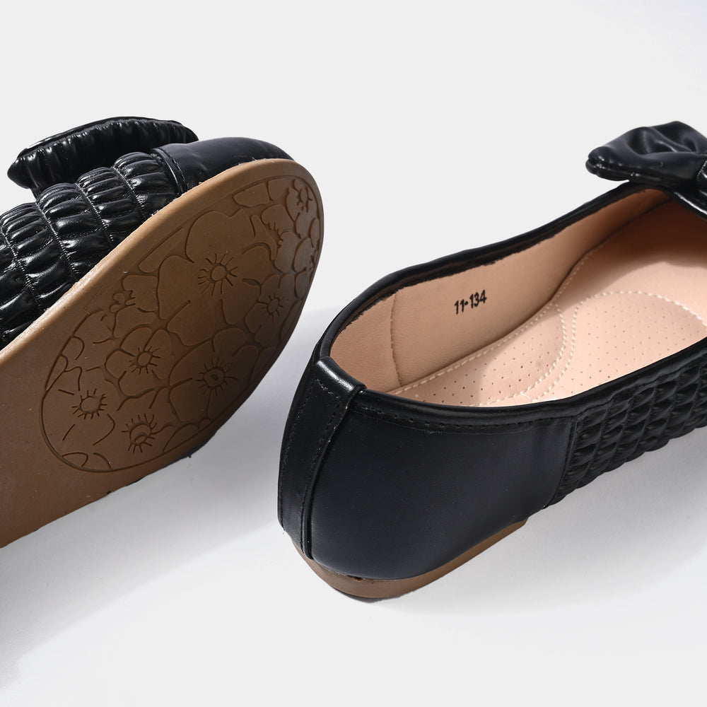 Girls Pumps 11-134-BLACK