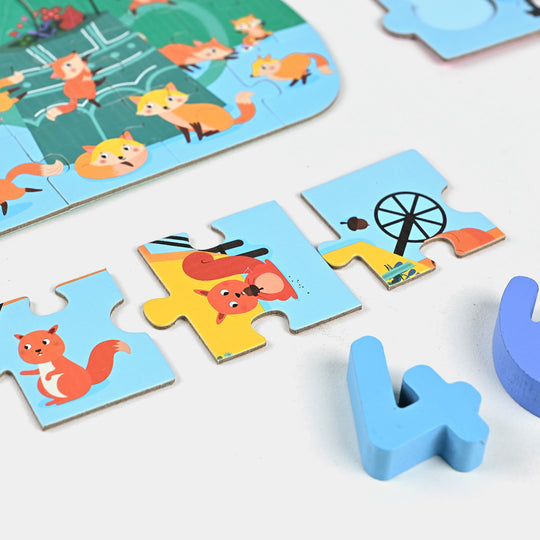 Educational Numbers Puzzle Game For Kids