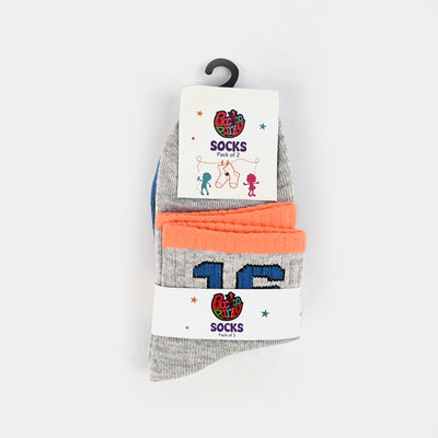 Boys Pack of 2 Socks No.16-mIX