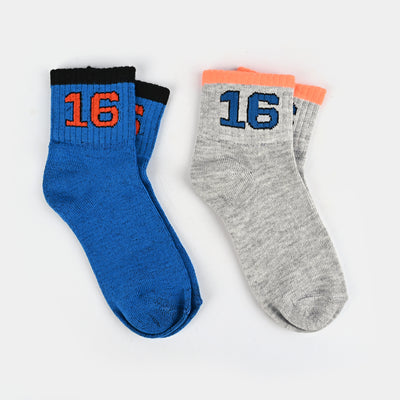 Boys Pack of 2 Socks No.16-mIX