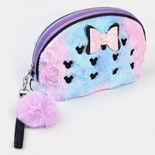 Cute Fur Pouch For Girls