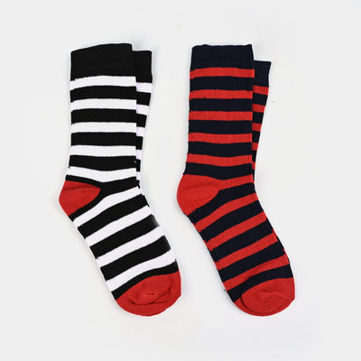 Boys Pack of 2 Socks Striper-mIX