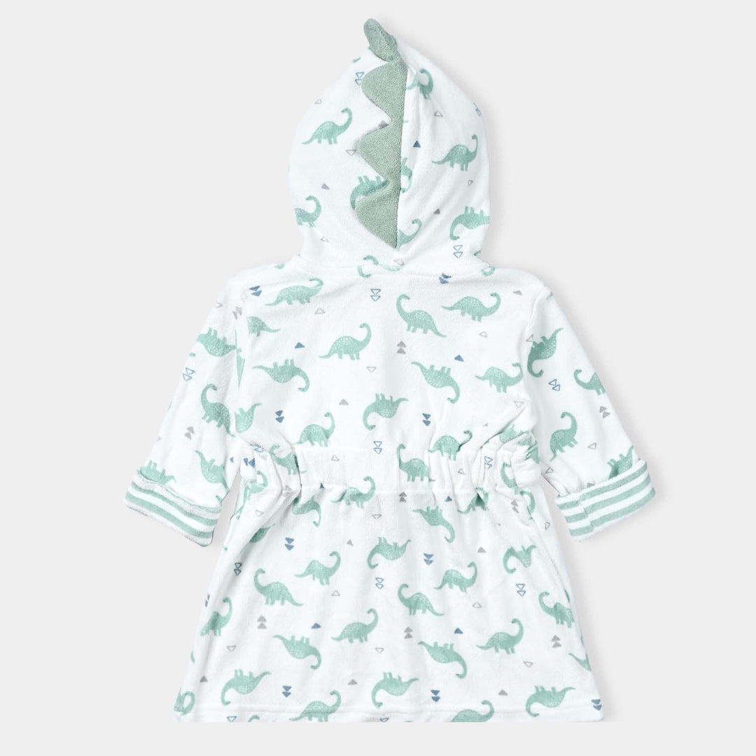 HOODED BABY BATH GOWN