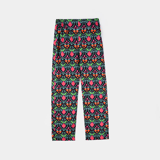 Teen Girls Cotton 2 PC Suit-Breeze-Multi