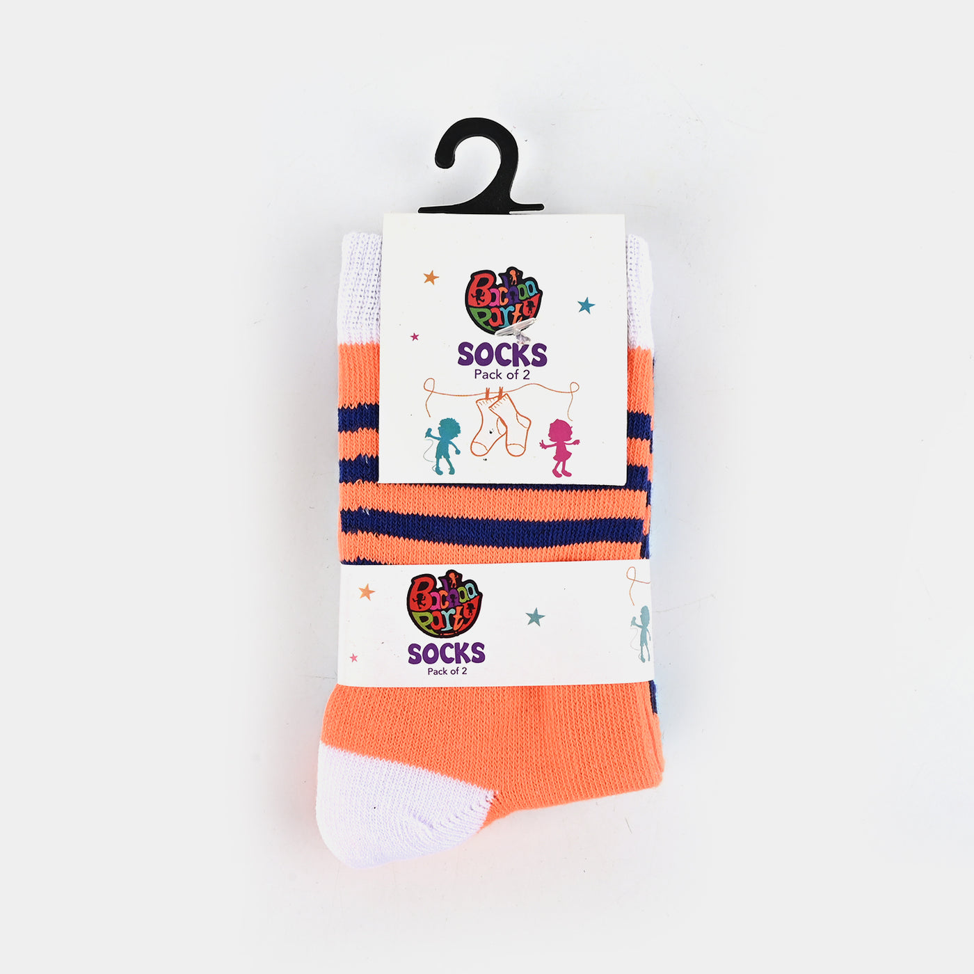 Infant Boys Pack of 2 Socks Tooth-mIX