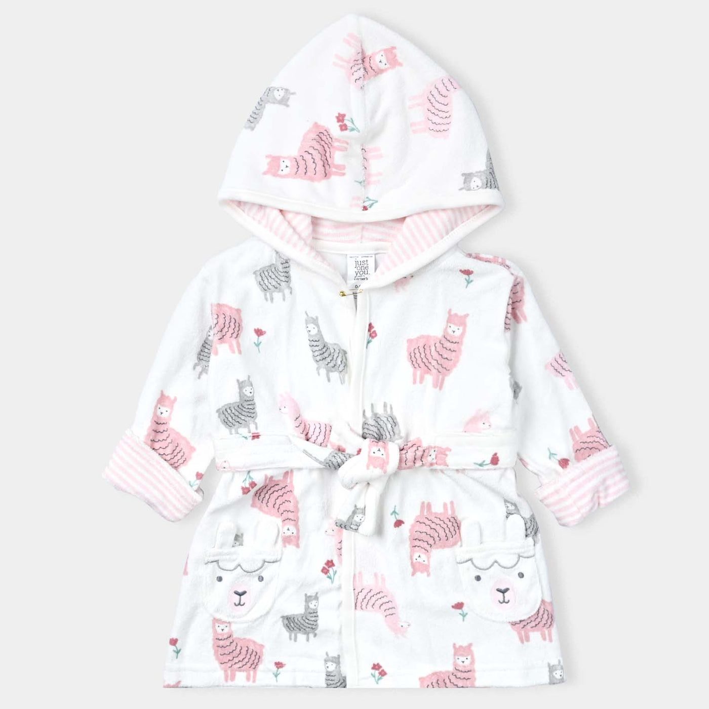 HOODED BABY BATH GOWN