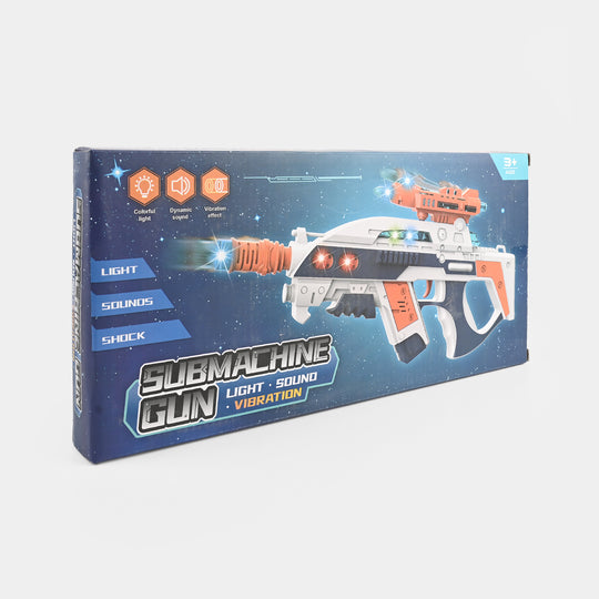 Submachine Blaster Toy – Light, Sound & Vibration Effects