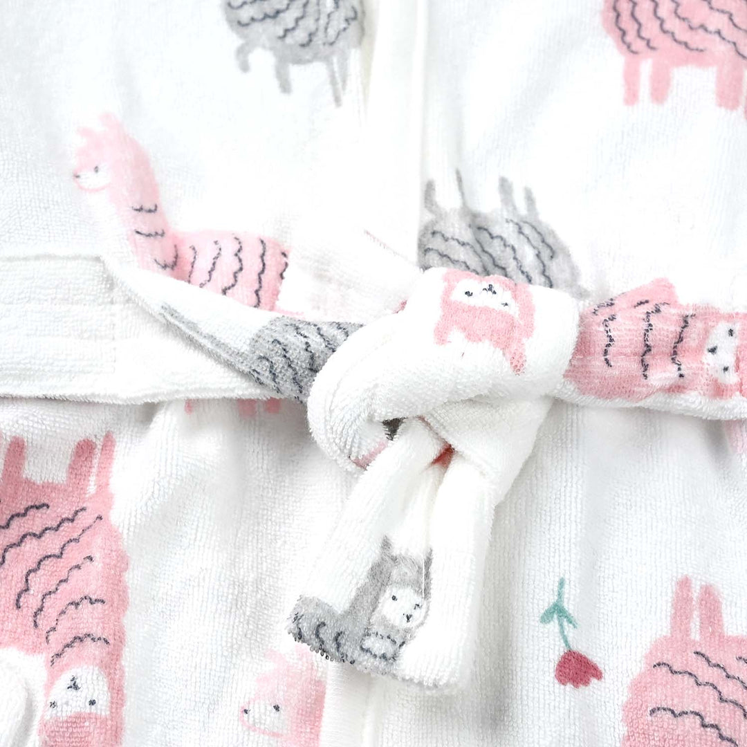 HOODED BABY BATH GOWN