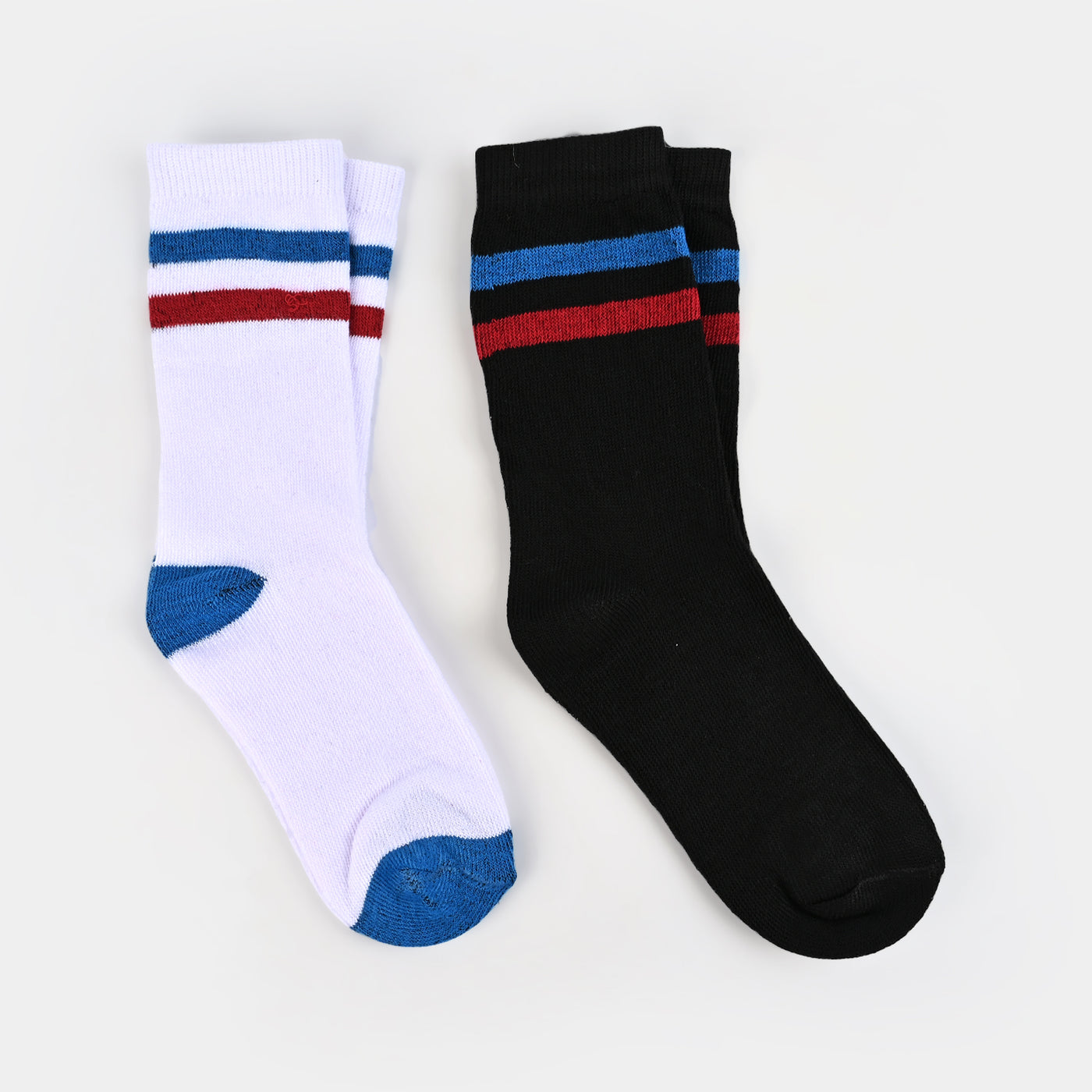 Boys Pack of 2 Socks Stripes-mIX