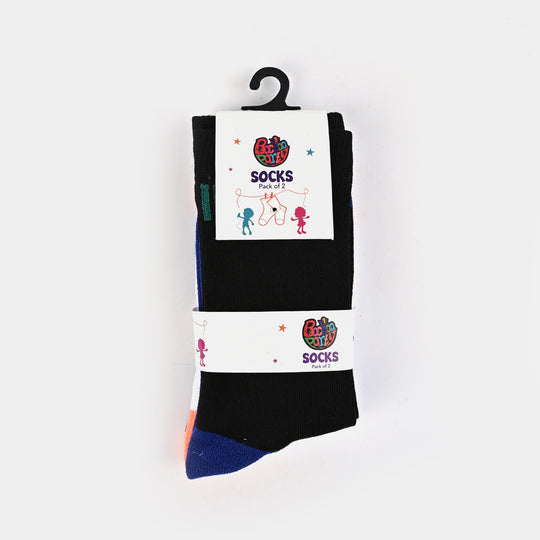 Boys Pack of 2 Ankle Socks-mIX