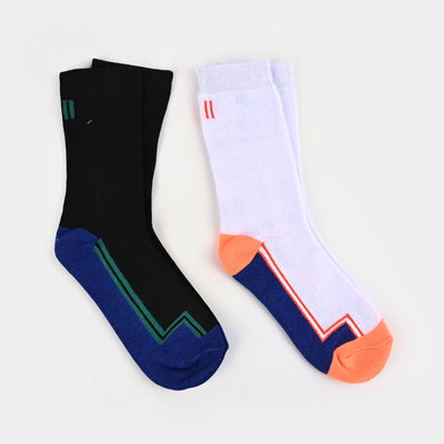 Boys Pack of 2 Ankle Socks-mIX