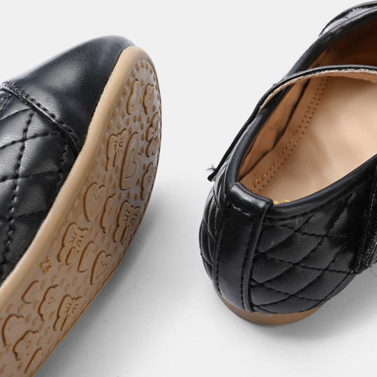 Girls Pumps ES-11-BLACK