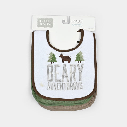 Infant Baby Bib/Apron Pack Of 3