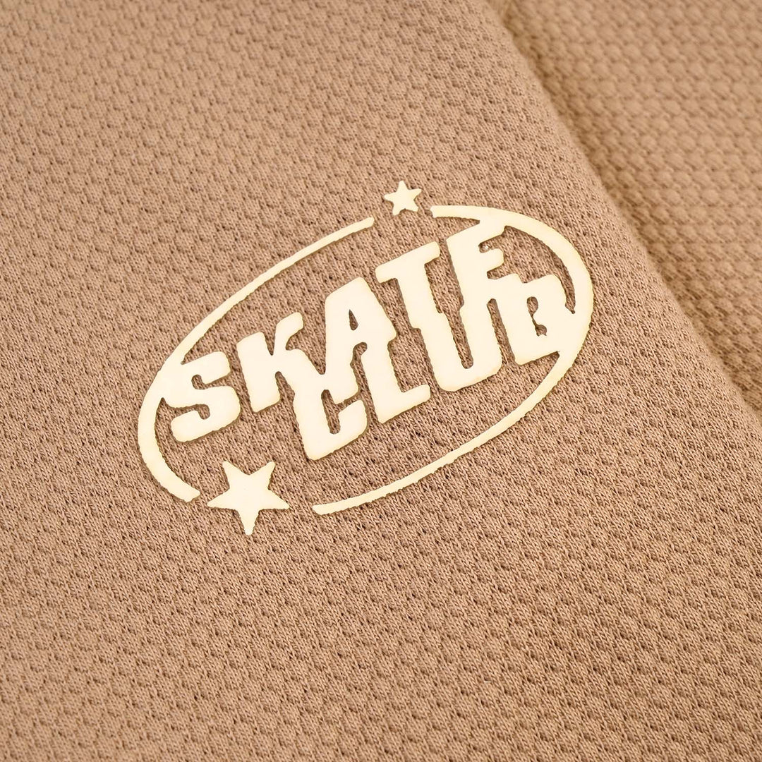 Boys Cotton PK T-Shirt H/S Skate Club- Smoke